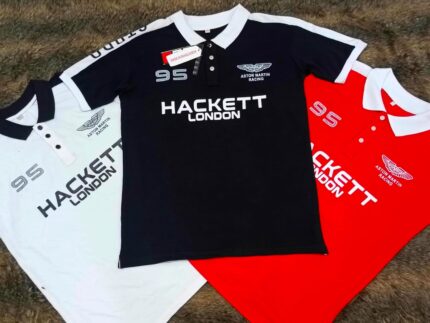 3 Pis Premium Polo Shirt Combo ( Marron , White , Black )